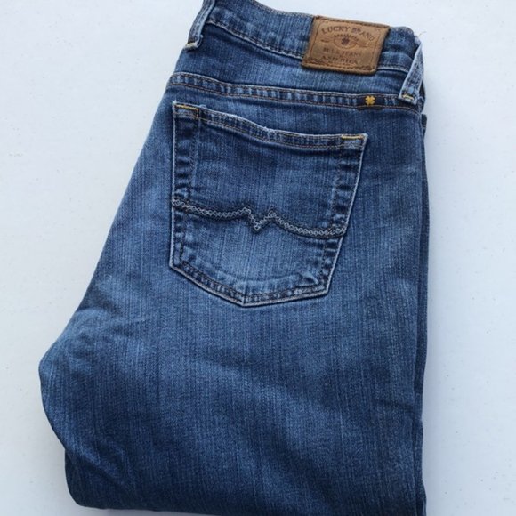 VINTAGE LUCKY BRAND SWEET N STRAIGHT JEANS 4/47x30 🍀lucky you🍀 - Picture 1 of 14